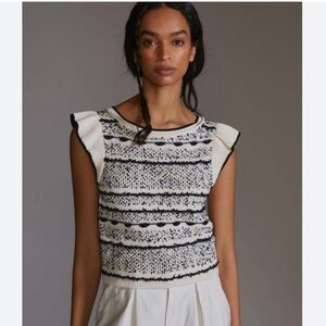 Anthropologie pilcro knit vest